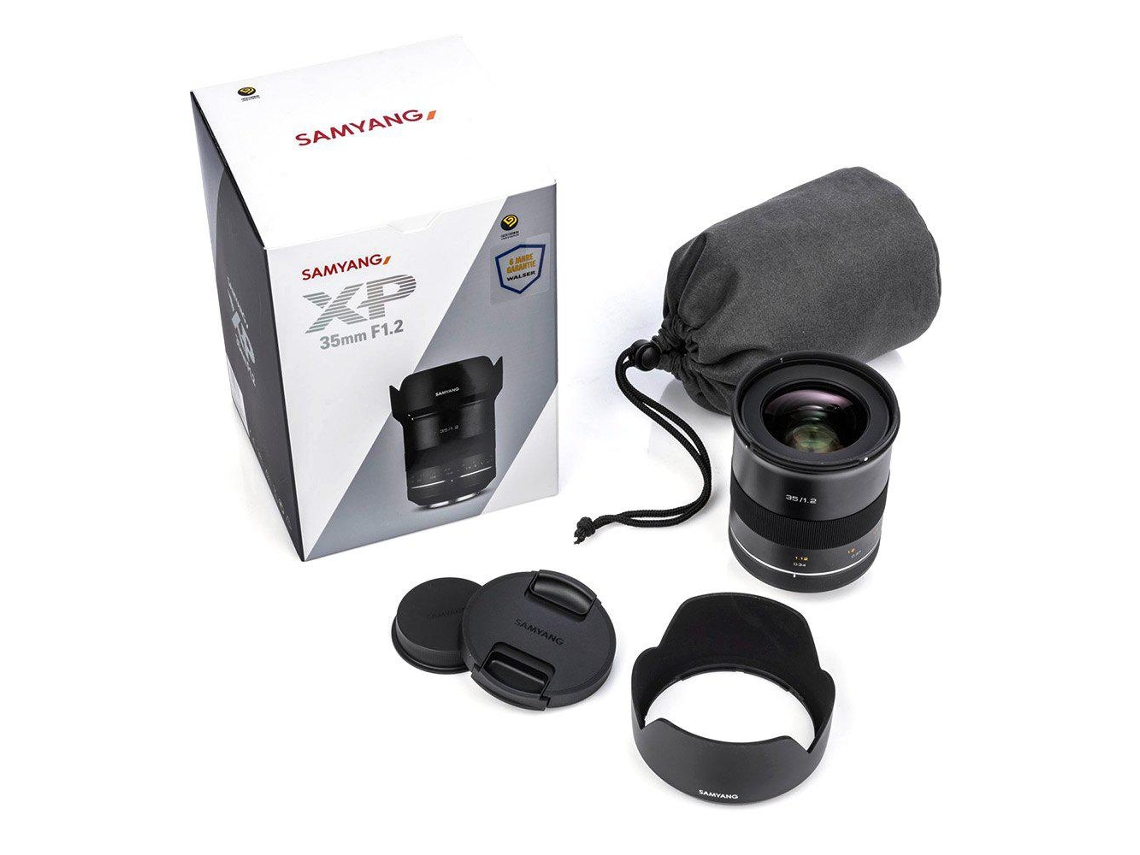 Objetiva SAMYANG Xp 1.2/35 Canon Ef (Encaixe: Canon EF)