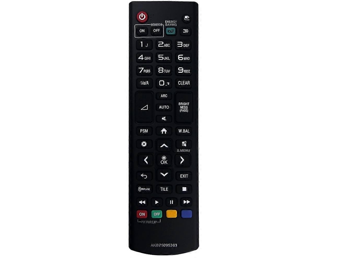 Controle Remoto De Substituição Akb75095383 Para Tv Lg.