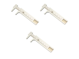 Paquímetro De Precisão Mobestech Mini Latão, 3 Unidades, Para Não Com