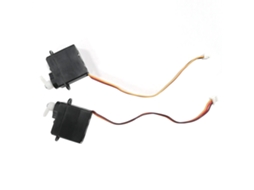 Conjunto de 4 Servos para Asa de Cauda Vertical/asa Principal para Avião Rc Flybear Fx9706 de 550mm MDUG