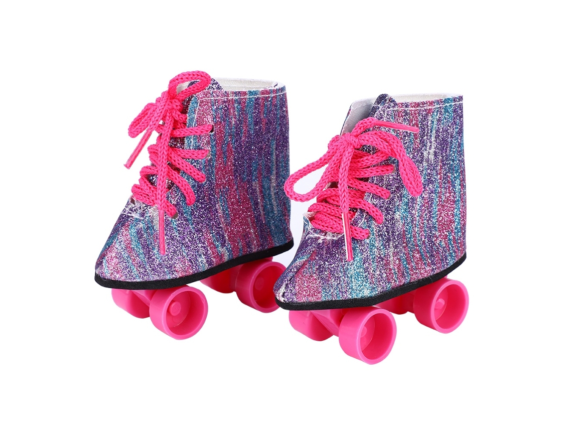 Sapatos De Patinação Para Bonecas De 18 Polegadas Acessórios De Brinquedo Fashion (coloridos)
