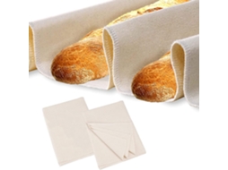 Conjunto De 2 Panos De Linho Para Pão, Em Algodão E Linho, 45 Cm, Pano De Algodão Saudável E Inofensivo
