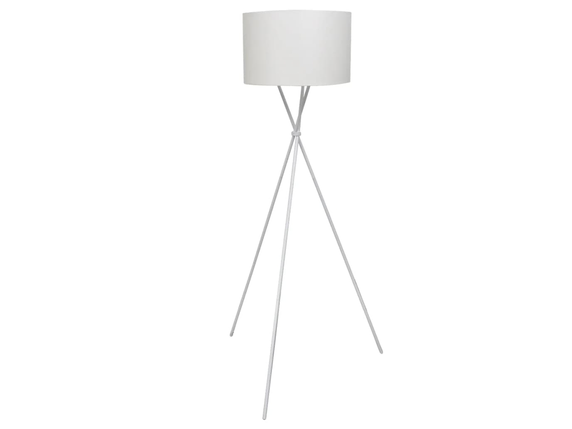 Floor Lamp, Floor Lamps Vidaxl Branco Tecido (n/a)