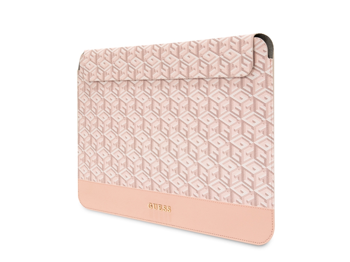 GUESS Capa Magnética para Computador de 13/14 Polegadas Modelo gCube Rosa