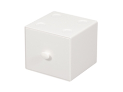 Organizador de Mesa LAXISCREED Branco com Gaveta