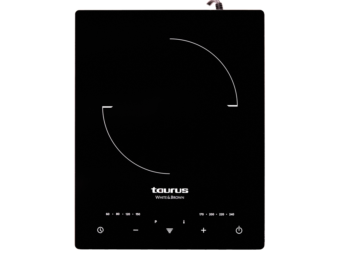 Placa de Indução Portátil TAURUS DARKFIRE DAILY 9 (Nº de queimadores: 1)