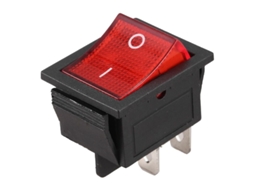 Interruptor Basculante Liga/desliga De 4 Polos, 16 A, 20 A, 250 V Ca