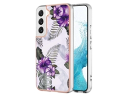 Capa Para Samsung Galaxy S23+ 5g Em Tpu Com Revestimento Eletroplástico Imd