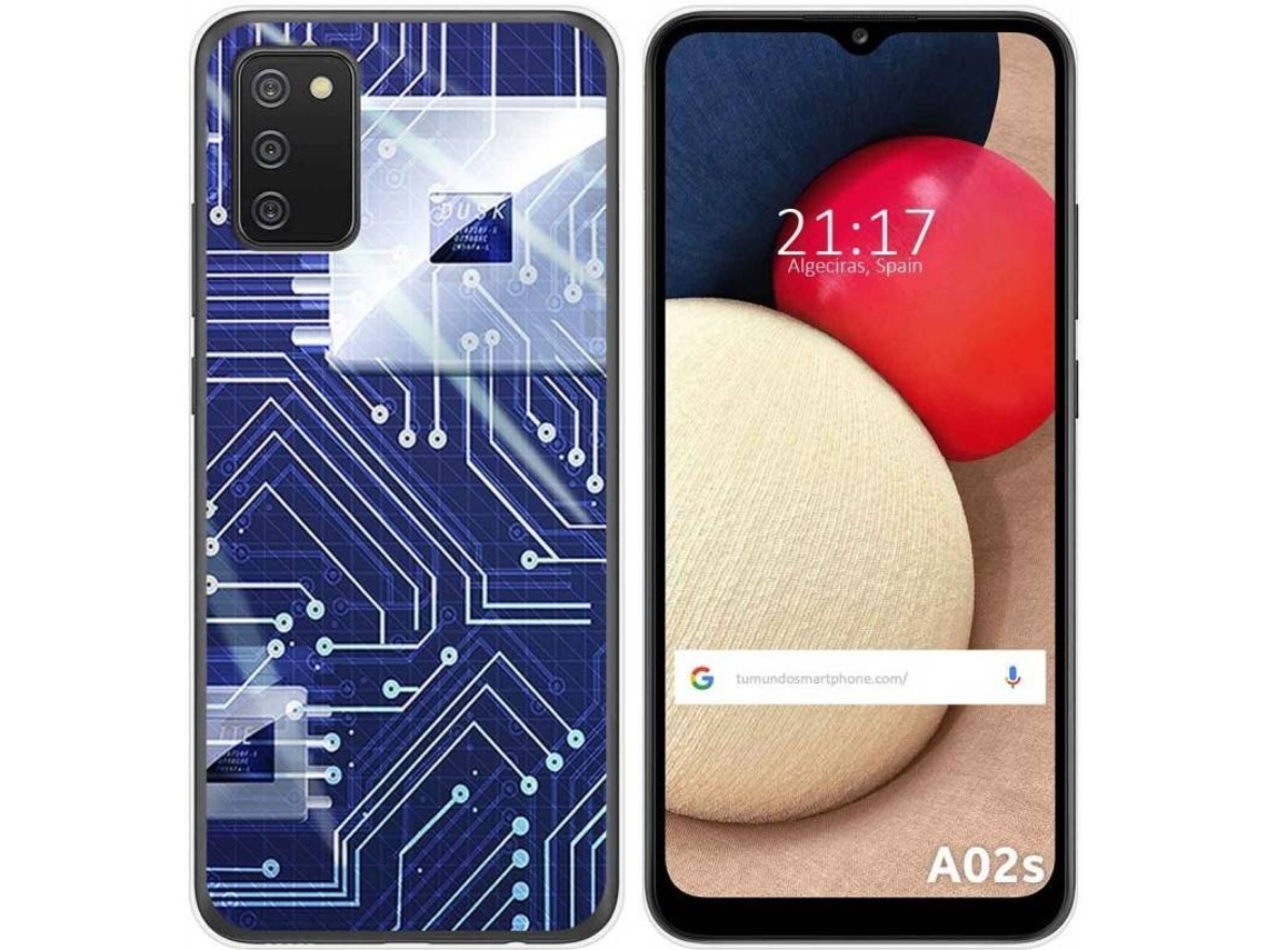 Capa Samsung Galaxy A02s TUMUNDOSMARTPHONE Circuito Multicor