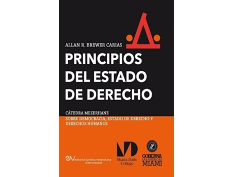 Livro Principios Del Estado De Derecho. Aproximación Comparativa De Allan R Brewer-carias (espanhol)