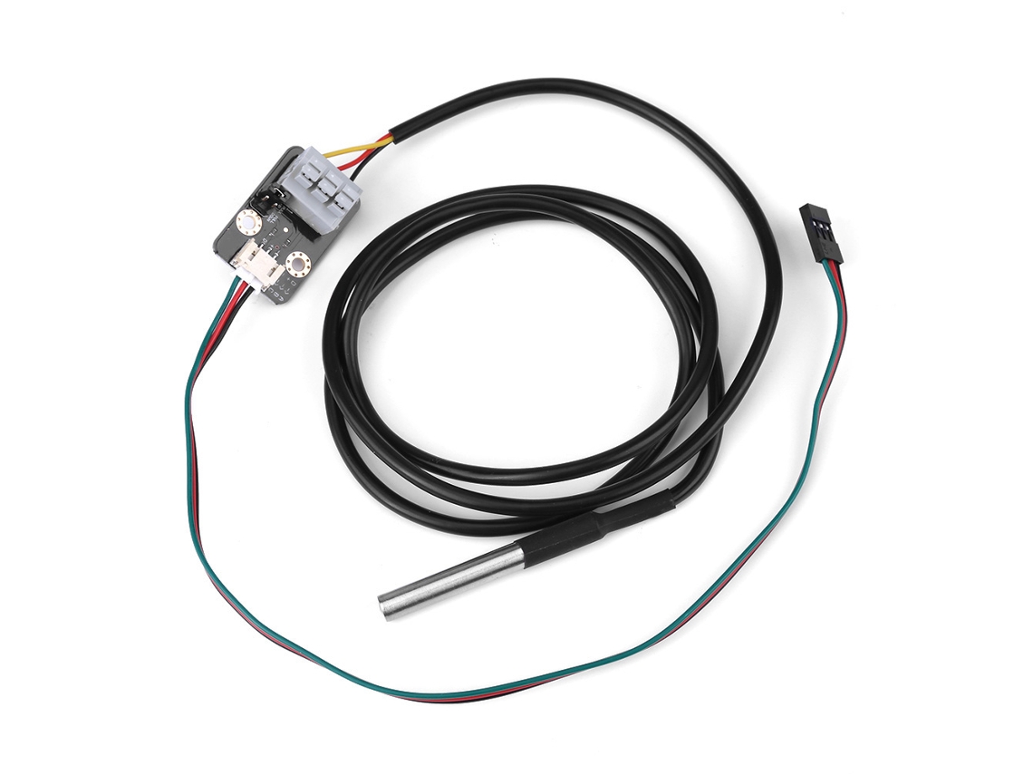 Módulo Sensor De Temperatura Da Água Com Sonda À Prova D'água