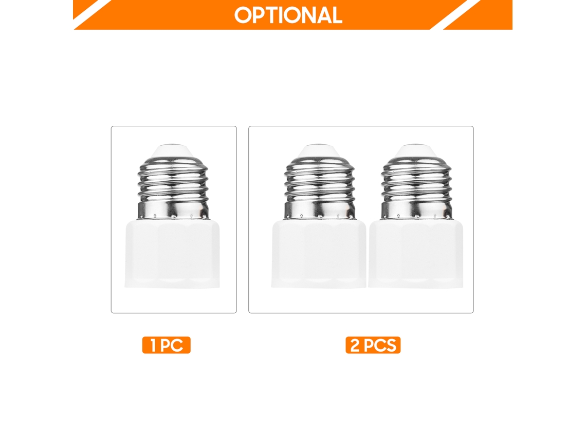 Adaptador de Tomada E26 E27 Plugue Americano 1250w