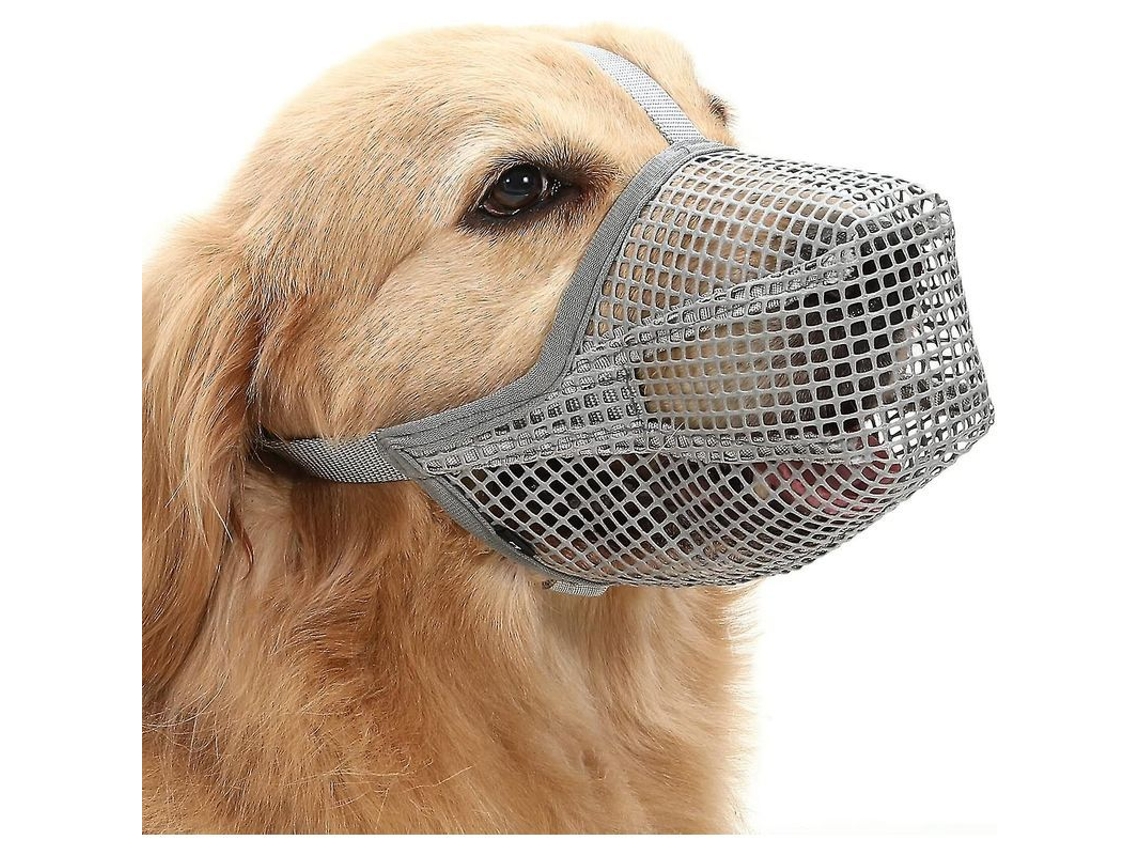 2026 boca para Cães com Cintas Ajustáveis, Malha Suave para Cães Pequenos, Médios e Grandes