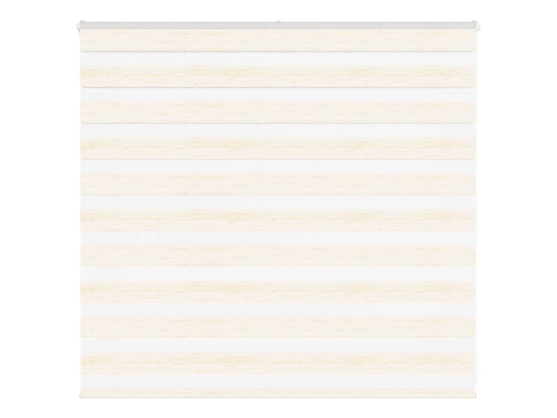 Cortina De Zebra 165x100 Cm Largura Do Tecido 160,9cm Poliéster