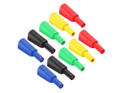 Yuru 2set Banana Plug 4mm U29 Vermelho Preto Amarelo Verde Azul para Teste Eléctrico com Abs e Cobre Vermelho