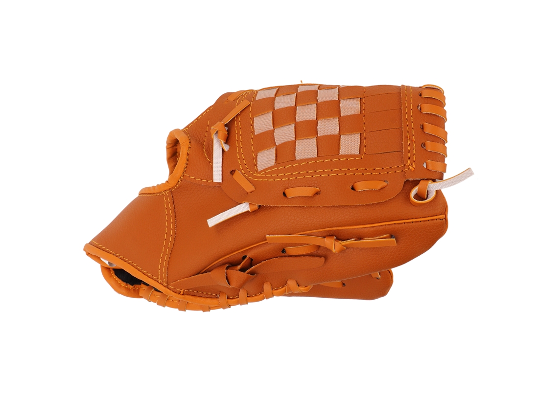 Luvas De Beisebol Pvc Marrom Para Treinamento Infantil E Adulto De 10.5 Polegadas