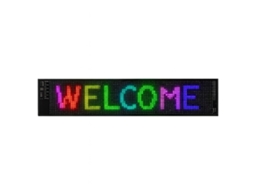 Faixa Led Com Texto Personalizável Skyhe 09488304 Preto