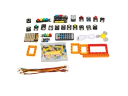 Kit Educativo Robô com Programação, Blocos, Sensores e LED