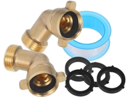 Adaptador De Torneira Mangueira Latão 3/4", Acessório Para Jardim