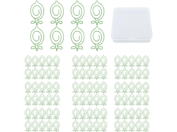 100-clipes De Papel Em Formato Frutas, Clipes De Papel Infantis Para Escritório, Escola Ou Casa, Clipes De Metal