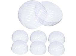 Dazzleex Pacote Com 10 Suportes Transparentes Para Bonés De Beisebol Em Pvc Para Casa E Trabalho (56-60 Cm)