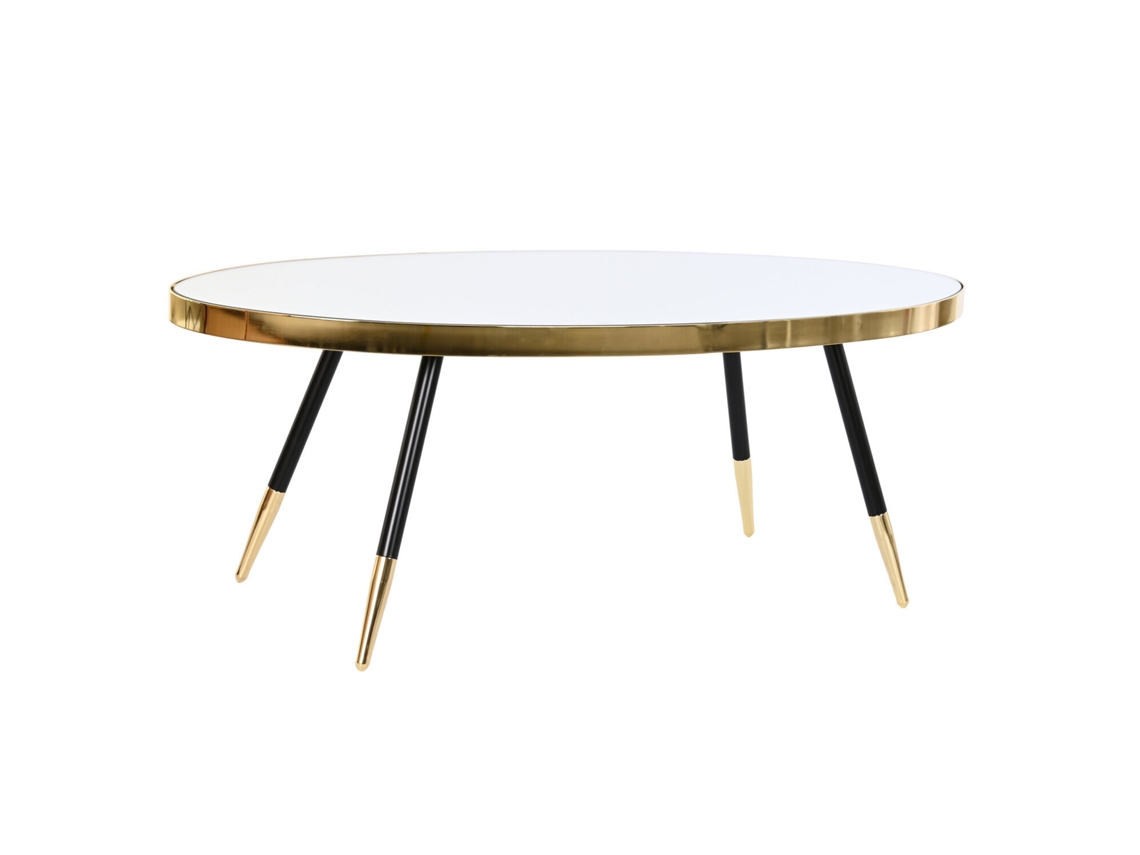 Mesa de Centro em Aço Espelhado Dourado, 110 X 50 X 41,5 Cm ALEXANDRA HOUSE LIVING