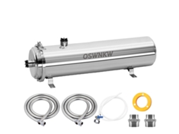 Purificador De Água, Pré Filtração Residencial, Aço Inoxidável, 8.0 Litros/minuto, Cl8000l Oem
