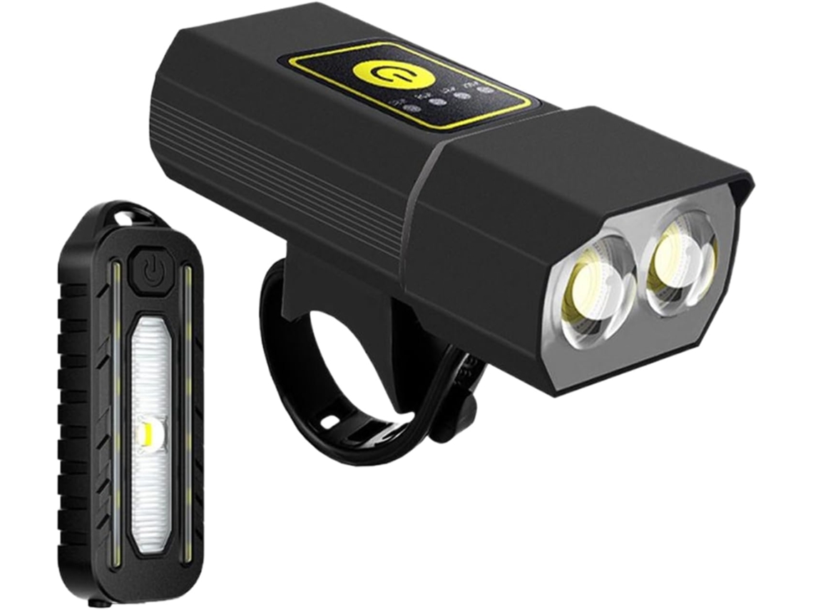 Farol De Bicicleta Brilhante, Lanterna Bicicleta, Luzes Dianteiras
