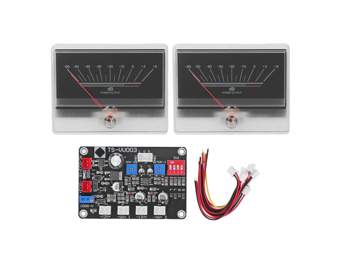 Medidor VU de alta precisão (com placa de driver e retroiluminação)