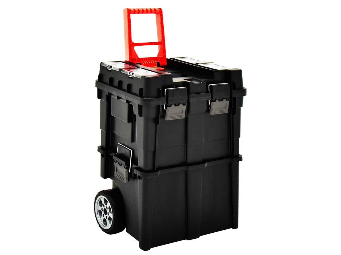 vidaXL Carrinho de ferramentas com pega 46x36x41 cm