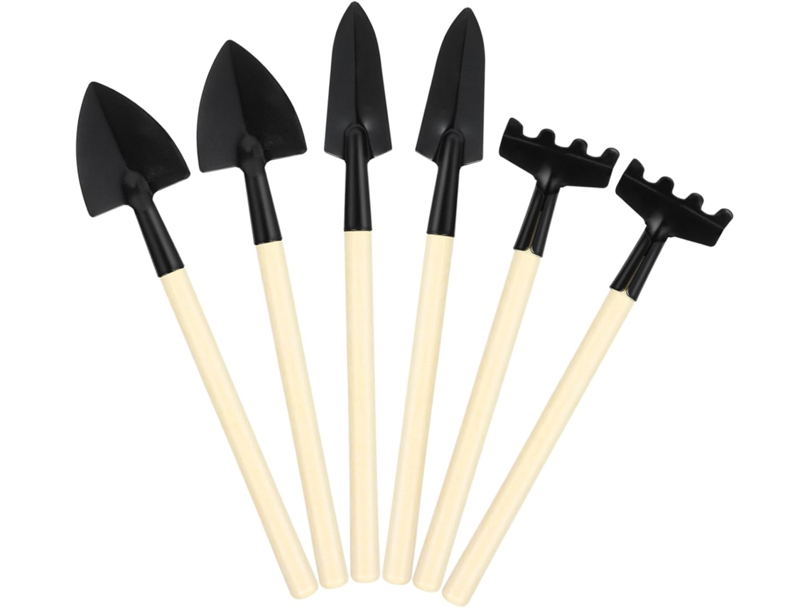 Mini Kit De Ferramentas De Jardim Para Meninos E Meninas: Pá, Ancinho E