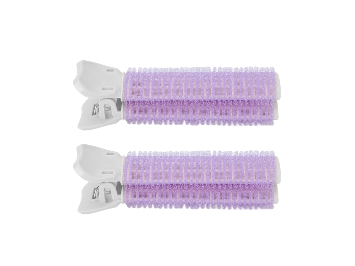2026 2 peças Presilhas de Volume para Cabelo, Modelador de Cachos Portátil, Presilhas para Raiz e Franja, Ferramenta de Estilização para Mulheres e Meninas, Roxo