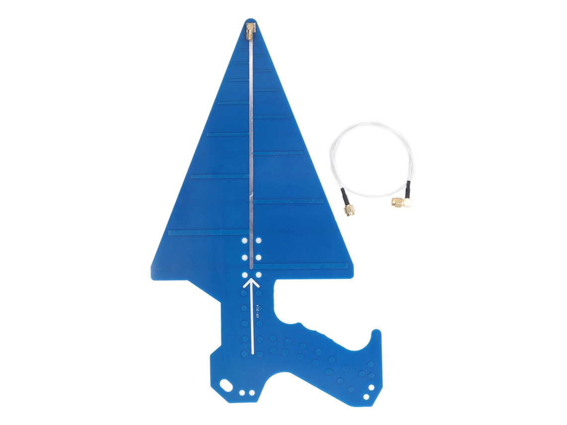 Antena de Detecção YURU Direcional 0.6 10GHz Ganho 6 9dBi (S/MARCA)