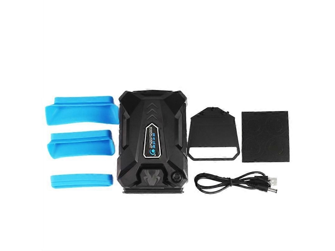 Cooler Usb Portátil Para Notebook, Compatível Com Telas De 15 E 17 Polegadas