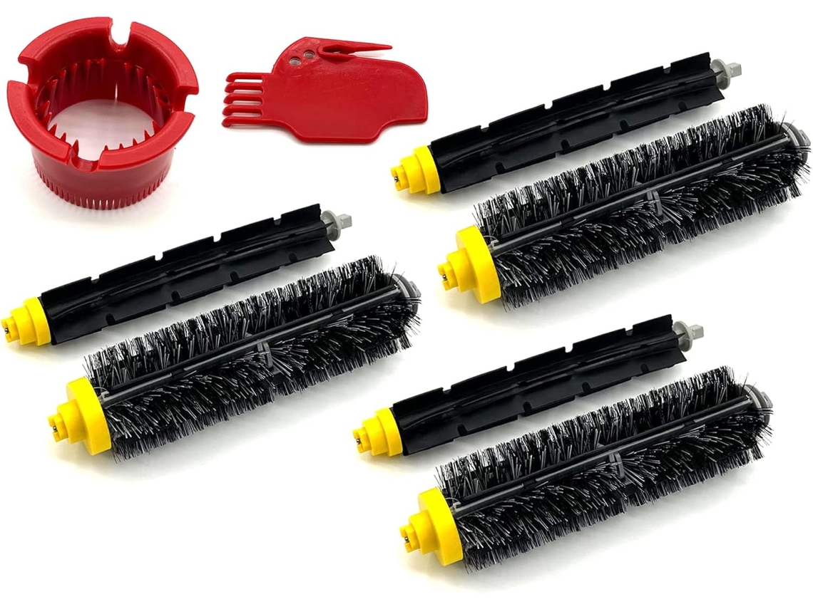 Kit De Substituição Para Irobot Roomba Série 500/600 Acessórios Da Escova Principal (3 Peças) Cuich
