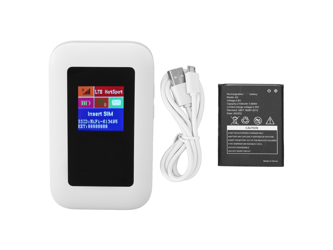 Roteador Wireless 4g LAXISCREED 150mbps 10 Usuários