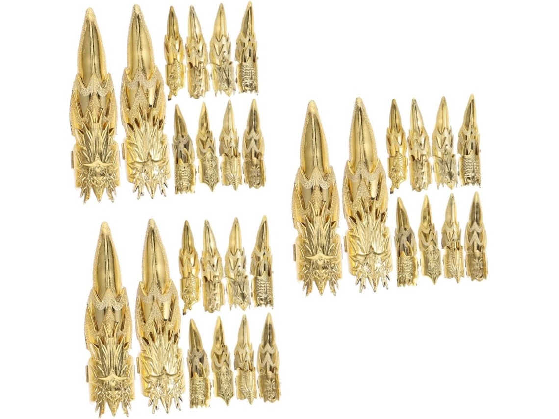 Unhas Postiças De Halloween Com Garras De Zumbi