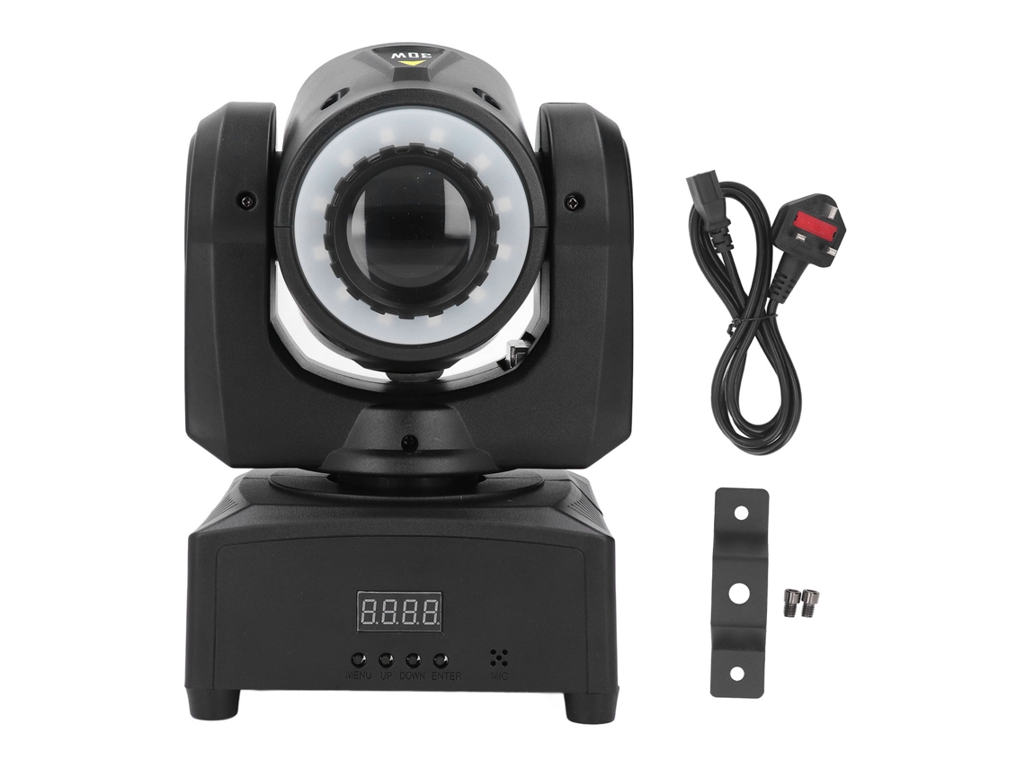 Luz de Palco Led Moving Head Spot EOOCOO (8 Padrões 8 Cores)