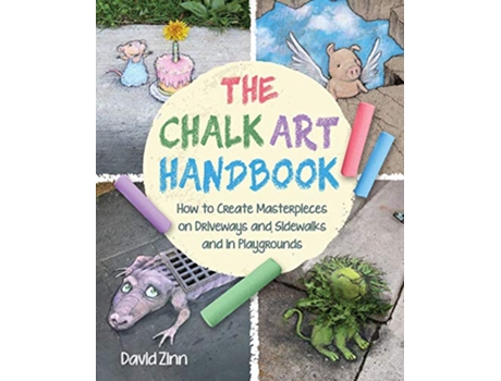 Livro Chalk Art Handbook de David Zinn (Inglês - Capa Dura)