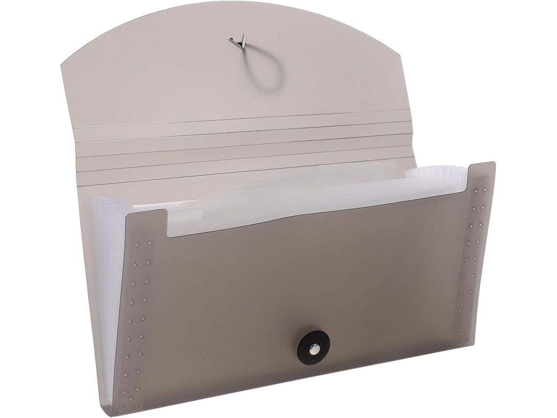 Organizador De Documentos Artibetter Em Pp Resistente, Estilo Acordeão, Com 13 Bolsos E Fechamento Seguro Pasta