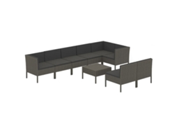 Garden Lounge Set, Garden Lounge Sets Vidaxl Cinzeto Rattan / Vime (n/a)