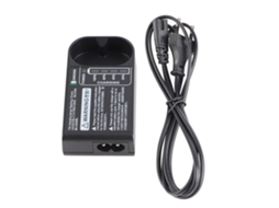 2026 carregador de Baterias para Flash de Câmera, Compatível com Vb20 V350f e Série V350, Carregador Li Ion para Flash de Fotografia