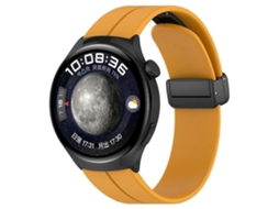 Pulseira De Silicone Com Fecho Dobrável Para Huawei Watch 4 / Watch 4 Pro