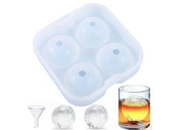 Molde para Hacer Bolas de Gelo para Bebidas, Whisky y Cócteles S/MARCA