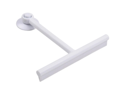 Rodo Retrátil Para Janelas Com Cabo Ergonômico, Rodo Para Chuveiro Em Pp/tpe Com Ventosa, Lâmina De Silicone Para Vidros E Box De Chuveiro