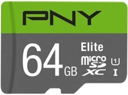 CartÃ£o de MemÃ³ria Micro SD PNY Elite 64 GB