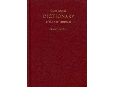 Livro Greekenglish Dictionary of the New Testament Greek Edition Greek and English Edition de Barclay Newman (Grego - Capa Dura)