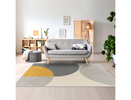 Tapete UNAMOURDETAPIS de Sala de Estar Lumiera Cinzento 120X170