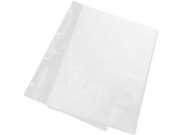 60 Páginas Transparentes De Substituição Álbuns Fotos E Cartões, Em Polipropileno Branco, Duráveis,