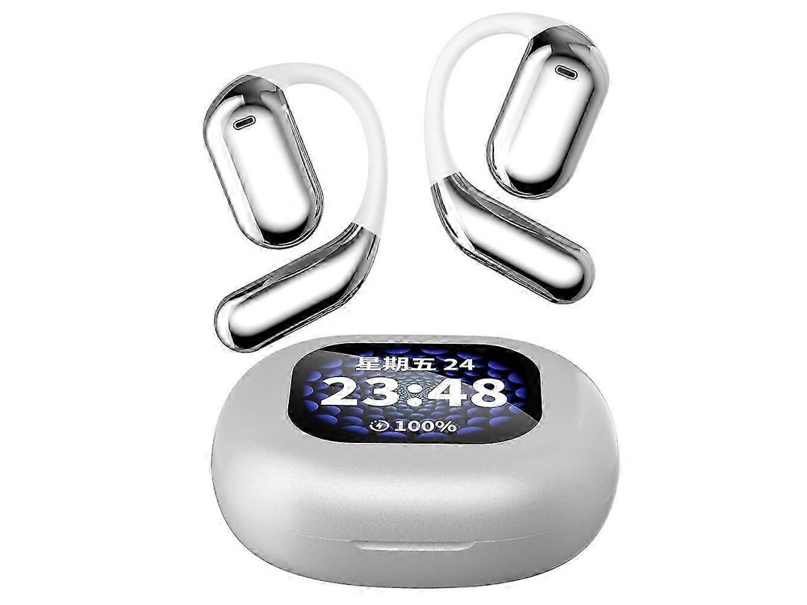 Fones De Ouvido Sem Fio Yyk Q16 Pro Bluetooth 5.4 Com Tela Sensível Ao Toque Colorida E Orelha Aberta Ly Ebike